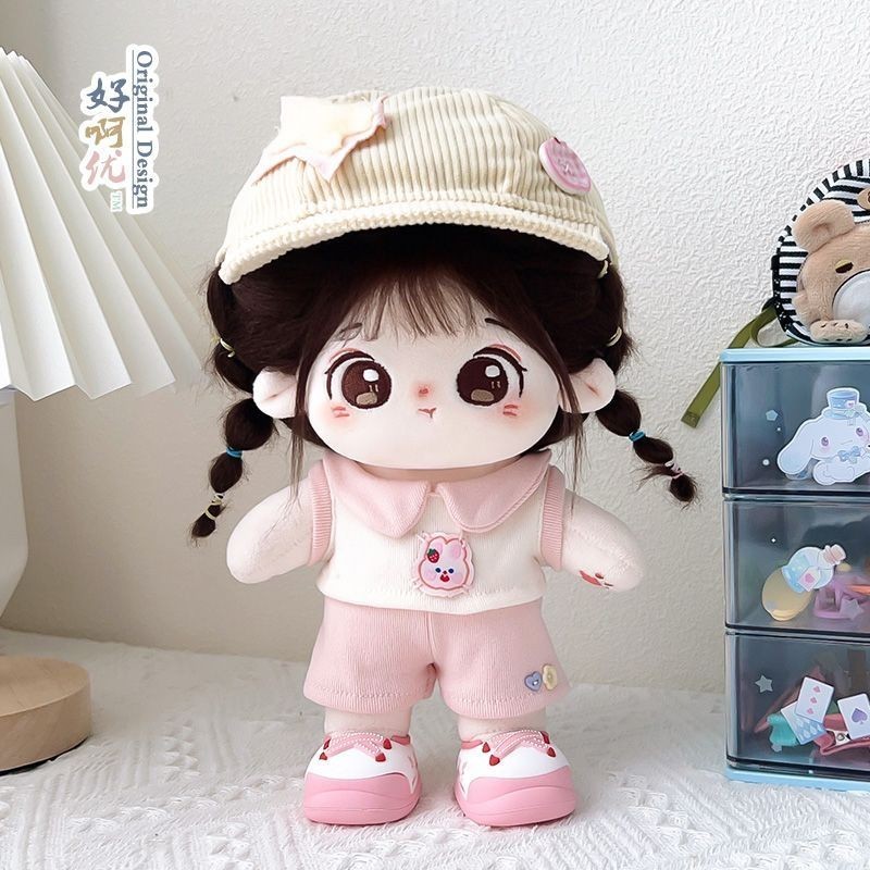 Quần Áo Cho Bé 20cm Búp Bê Cotton Quần Áo Giá Rẻ Mũ Quần Áo Quần Nhiều Màu Phù Hợp Với