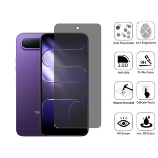 Tecno Spark 50 5G Kính cường lực chống gián điệp 2 trong 1 Bảo vệ màn hình riêng tư cho Tecno Spark 2024 Go 1 1S 2 40 30 30C 20 20C 4G 5G & Phim ống kính máy ảnh