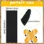 24 Miếng Fingerboard Foam Grip Tape Băng Keo Bọt Đen Chống Trơn Trượt Băng Cho Ngón Tay Mini