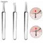 Bigapple 8CM Nhíp Mụn Đầu Đen Kẹp Mụn Dụng Cụ Loại Bỏ Mụn Thẩm Mỹ Viện Cạo Kim RDG