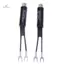 2 Cáp UHF / VHF / FM / TV F 75-300 Ohm balun ăng-ten phù hợp với bộ chuyển đổi máy biến áp mới