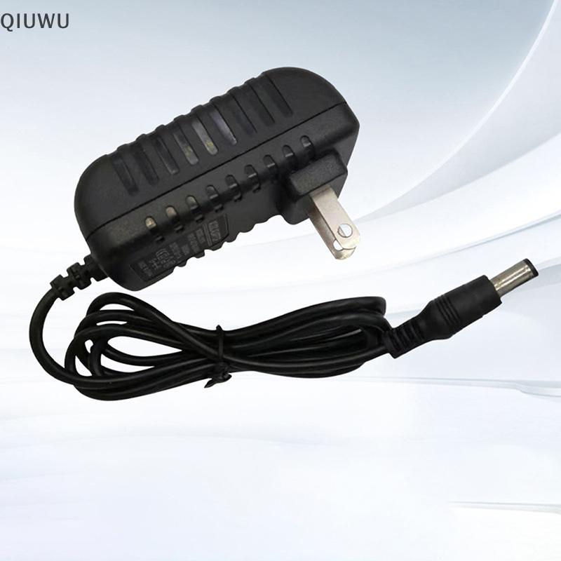 QIUWU 1A 1.5A 2A 12V Adapter Power EU US Cắm Tường Sạc Cho DC Dây Đèn Mini Gấp Máy Giặt 5.5 * 2.5mm.