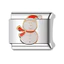 Mô-đun vòng tay DIY Giáng sinh, tất người tuyết và đồ trang trí Noel bằng thép không gỉ