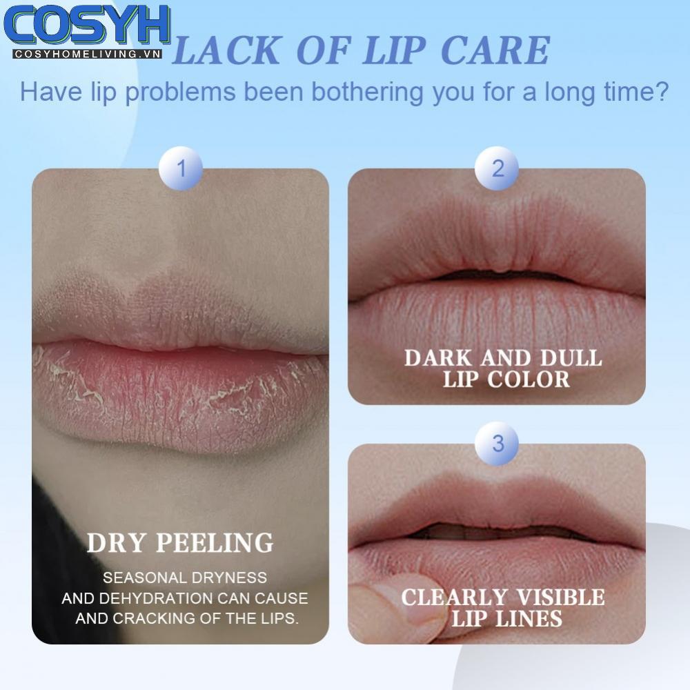 <cosyh>Color Changing lipstick Moisturizing Matte Waterproof Long Lasting Lip balm
