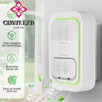 Máy làm sạch không khí COVIEEZB, Máy lọc không khí cắm EU di động của Mỹ, Máy lọc không khí cắm nhỏ gọn cho thú cưng