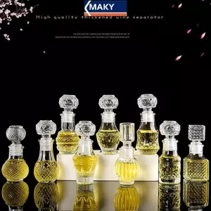 MAKY 1 Cái 50ml Trong Suốt Nhỏ Rỗng Tinh Thần Whisky Chai Rượu Thủy Tinh Mini Rượu Chai Có Nắp Vít Bình Whisky VN