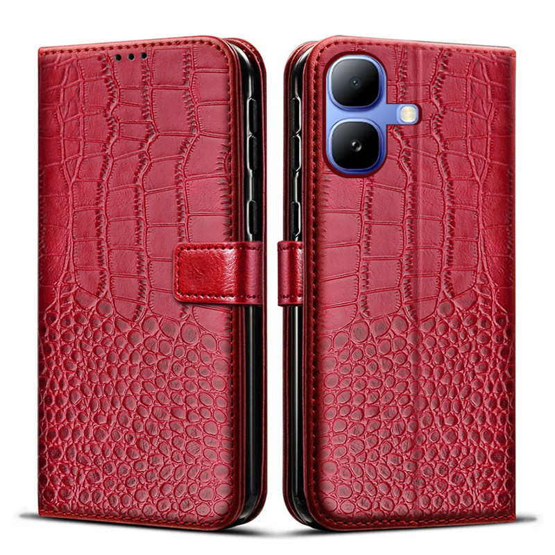 Dành Cho Infinix Smart 20 X6840 Ốp Lưng Ví Đựng Thẻ Đứng Từ Tính Lật Da Bao Da Dành Cho Infinix Smart20 Vỏ Điện Thoại