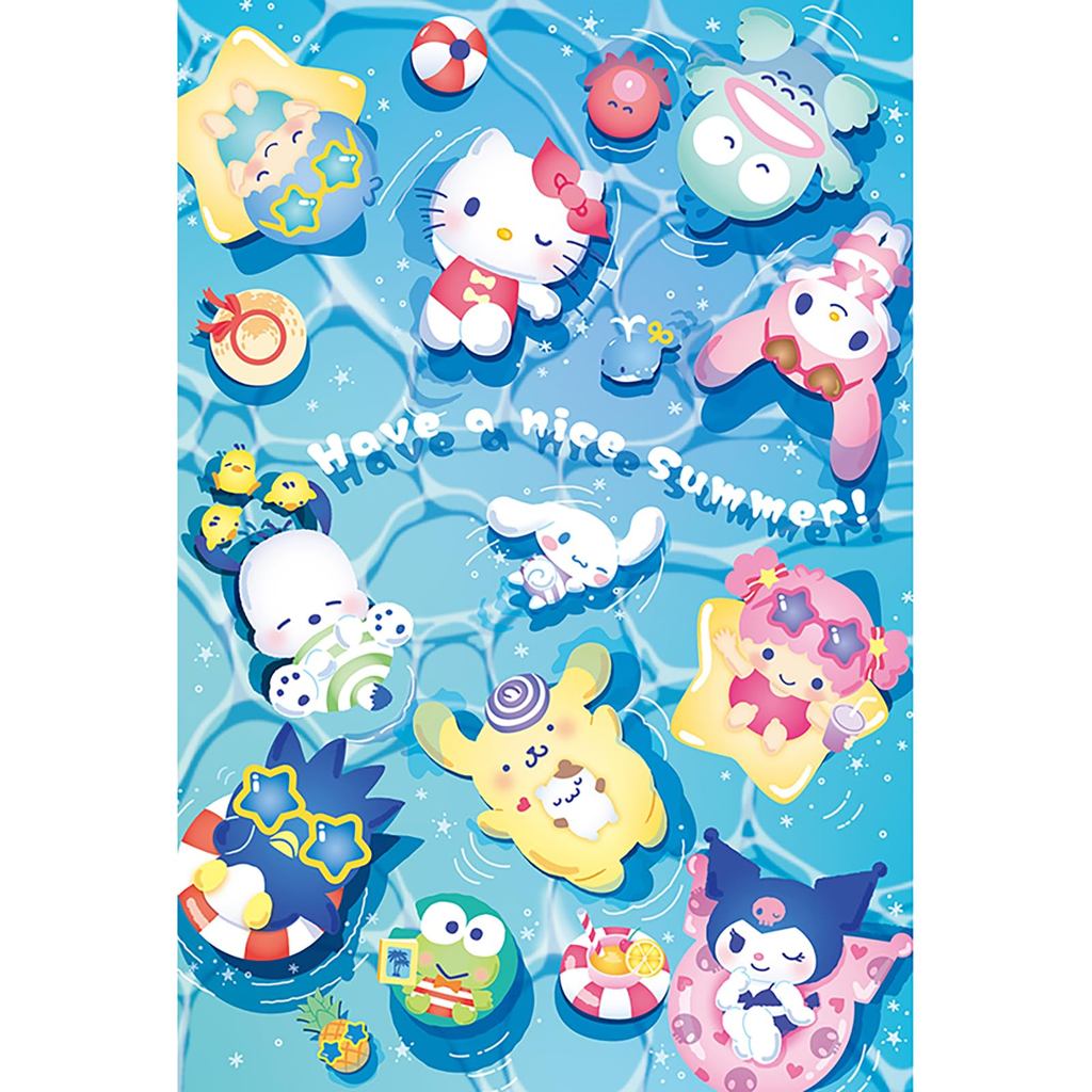 Sanrio Summer Message & Postcard Assortment - Hello Kitty, Doraemon and Seasonal DesignsDirect From Japan