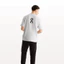Bán 100% Cotton Cao Cấp Cổ Điển Phong Cách Thể Thao Ngực In logo Áo Thun Thời Trang Hàn Quốc Unisex Rời Cổ Tròn Áo Thun