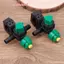 1Pc Chủ đề bên ngoài Quạt nông nghiệp Hình ing Vòi phun có thể điều chỉnh cho ống nông nghiệp Tưới vườn