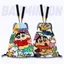 Crayon Shin-chan Vợt Cầu Lông & Túi Đựng - Thiết Kế Dễ Thương Cho Học Sinh và Influencer