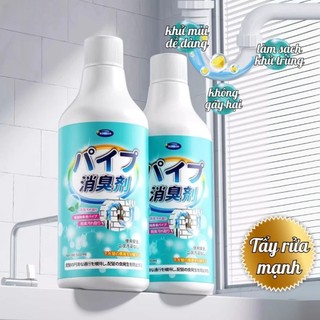 Dung Dịch Khử Mùi Cống Công Nghệ Enzyme – Khử Sạch Mùi Hôi, An Toàn Đường Ống (500ml)