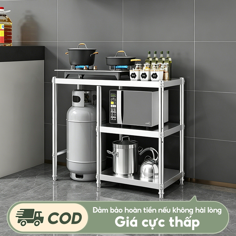 Kệ để bếp gas mạ kẽm Kệ bếp gas đa năng Kệ nhà bếp cao cấp Chịu nhiệt Cần thiết cho mọi gia đình