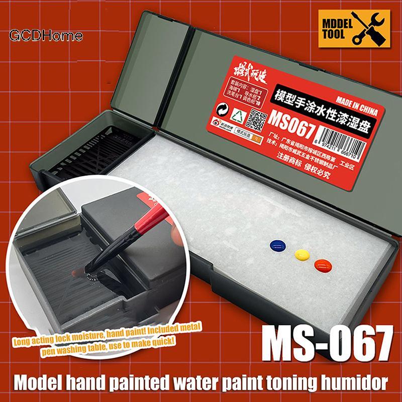 GCDHome Acrylic Model Coloring Wet Palette 20 Lưới Lưu Trữ Giữ Sơn Ướt Lý Tưởng Cho Dễ Dàng Lớp Tranh Studio Tool HOT