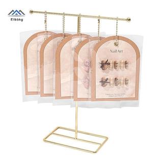 ELBBKG Nail Art Display Kệ trưng bày móng tay giả Giá đỡ ảnh Mặc thẻ trưng bày móng tay Túi chống bụi Bảo quản trưng bày móng tay Công cụ lưu trữ mới