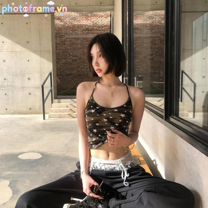 Khung Ảnh Mỏng Phong Cách Retro với Hoá Tiết Ngôi Sao - phù hợp cho mùa hè