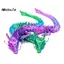 Khớp toàn thân hình rồng Trung Quốc in 3D có thể di chuyển được Đồ trang trí nội thất gia đình Đồ trang trí đáng sưu tầm Đồ chơi sáng tạo Đẹp