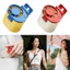 Quạt Mini Kẹp CATMALLER88, Quạt Kẹp Eo 3 Tốc Độ Đa Năng, Di Động 360° Quạt điện có thể sạc lại tiếng ồn thấp có thể xoay được cho ô xe đạp