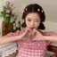 6 Cái / bộ Kẹp Tóc Mini Trái Tim Đào Dễ Thương Màu Hồng Nổ Kẹp Cho Bé Gái Thời Trang Hợp Thời Trang Đơn Giản Mũ Phụ Kiện Phong Cách Hàn Quốc