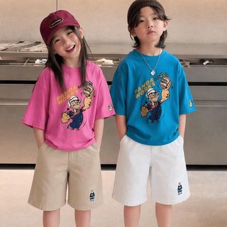 [AP77 - DOU DOU KID] Áo Phông cho trẻ em, thiết kế đáng yêu, màu sắc sặc sỡ, chất liệu mềm mại, thoải mái khi mặc.