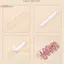 TRTR 300 Cái / 10 Tờ Kệ trưng bày hai mặt Đầu móng tay Tự dính Có thể tháo rời Nail Art Display Stand Stiers VN