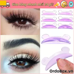 ORDOBOX 4 Cặp Hình Gấu Nâng Mi Perm Pad, Nối Mi Có Thể Tái Sử Dụng Nối Mi Miếng Silicon Nối Mi, Dụng Cụ Dụng Cụ Dụng Cụ Uốn Mi Phụ Kiện Miếng Lót Nâng Mi Silicon