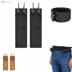 Thắt lưng đàn hồi YOLOGO, Móc thắt lưng không khóa thoải mái, Thắt lưng co giãn Unisex có thể điều chỉnh