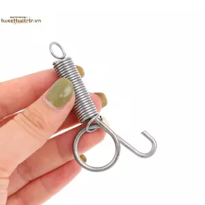 TRTR 10 Chiếc Lò Xo Đa Năng Lo Động Vật Thú Cưng Lồng Lưới Lò Xo Thỏ Lồng Cửa Căng Thẳng Lò Xo Có Móc VN