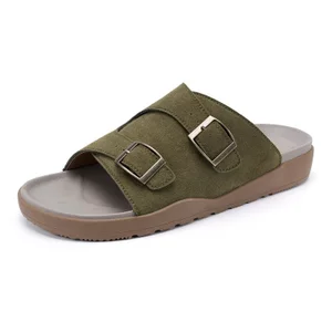 Phong Cách Nam Nữ Cặp Đôi Phong Cách Một Chân Lười Thường Ngày Size Lớn Dép Dép Size Size Size Size Size