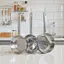 TRTR Muỗng Nước Inox Đa Năng Treo Súp Ladle Tay Cầm Bằng Gỗ Dung Tích Lớn Thìa Nước Nấu Ăn Nhà Bếp VN