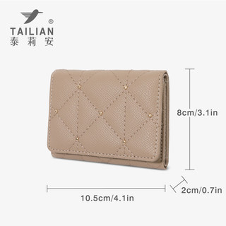 Ví nữ In lưới có thể gập lại Hộp đựng nhiều thẻ đa chức năng Ví đựng tiền mặt