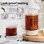 TRTR 450 / 600 / 1000ML Cốc dung tích lớn Nhỏ giọt Nồi pha lạnh Trà đá Máy pha cà phê Chai cầm tay Bộ lọc Espresso kín khí Nồi chai có nắp VN