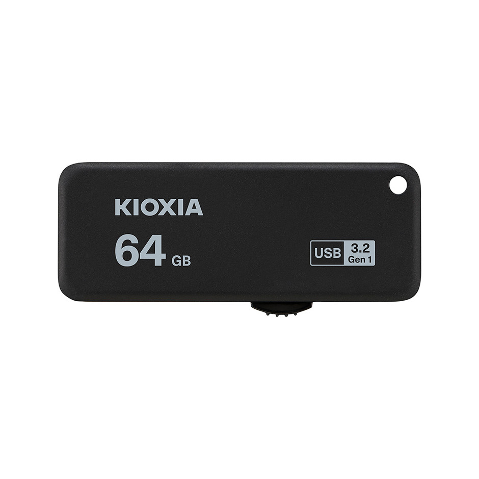 USB 3.2 KIOXIA TransMemory U365 64GB upto 150MB/s LU365K064GG4 Đen  - Bảo hành 5 năm
