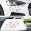 Kitty Kitty Mèo Xe Máy Xe Máy Điện Xe Trang Trí Miếng Dán Xước Bao Miếng Dán Cản Hello Kitty Cửa Xe Thân Miếng Dán