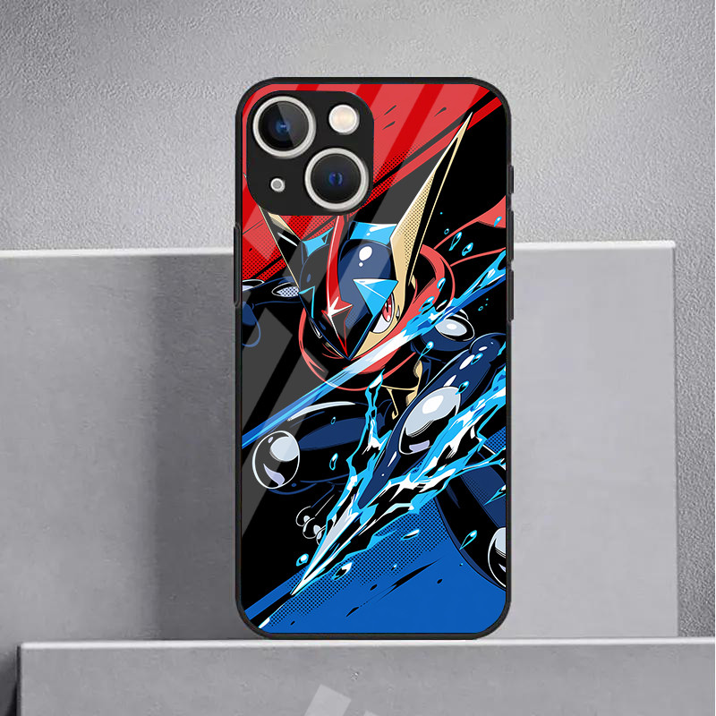 Ốp Điện Thoại Kính pokemon ceruledge 04 Cho IPhone 16 15 14 13 12 11 Pro XR XS Max Plus Mini X XR 8 7 6s SE2 / 3