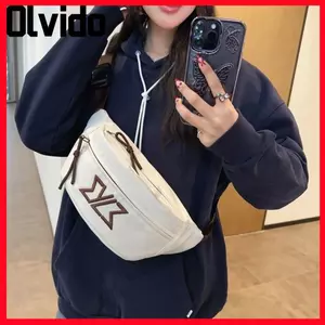 Túi đeo ngực OLVIDO, Túi thắt lưng thông thường bằng Nylon, Túi đeo chéo đa chức năng thể thao dung tích lớn di động dành cho nam nữ