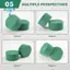 10 Chiếc Đám Cưới Aisle DIY Craft Sắp Xếp Hoa Thấm Hút Nước Sân Vườn Nhà Bọt Hoa Xanh -Giữ Gạch Tròn