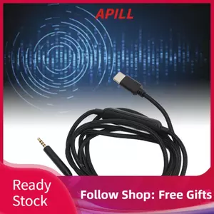apill 2.5mm sang USB C Dây Aux 4.9ft Loại dệt Thay thế cáp có thể đeo cho QC45 QC35 OE2