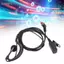 Guansfs Tai nghe guansfs Gugxiom SL300 có Mic PTT Tương thích SL1M SL1K SL1600 SL7500 SL400 SL4000 SL7550 TLK100 Bộ đàm 2 chiều Tai nghe móc tai 1 pin G