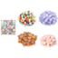 < Pluscloth > 100g Gạch vuông 1x1cm Bộ đồ thủ công nghệ thuật thủ công tự làm dành cho trẻ em Người lớn Miếng thủy tinh nhỏ để trang trí Dự án Hoàn hảo cho người mua thương mại điện tử xuyên biên giới