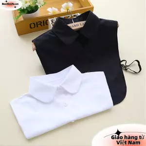 NORDICLIFE Cổ Giả Áo Thời Trang Vintage Quần Áo Phụ Kiện