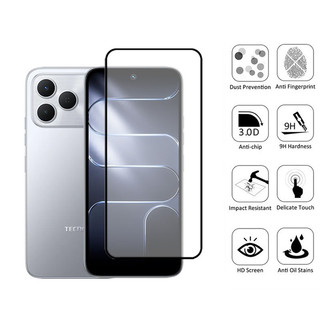 1-2 Chiếc Tecno Spark 50 4G Kính Cường Lực Bảo Vệ Màn Hình Cho Tecno Spark 40 20c 30c 20 Pro Go 1 1S 2 4G 5G 9D Kính Bảo Vệ Phim