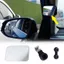 LACYESUK 2 chiếc 360° Gương chiếu hậu vuông có thể xoay được, Thiết kế hình vuông Gương điểm mù ô tô góc rộng có thể điều chỉnh, Thiết kế góc rộng Gương chiếu hậu phụ trợ tự động
