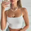 Chocker bo henia giả ngọc trai kim loại thiết kế không đều, phù hợp cho nữ