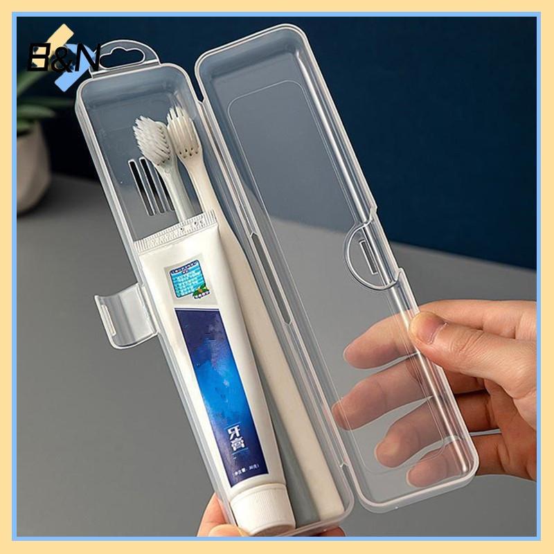 Hộp đựng bàn chải đánh răng du lịch B&N bằng nhựa trong suốt, phụ kiện du lịch thiết thực