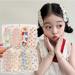 Trẻ Em Nổ Dán Velcro Kẹp Tóc Magic Dán Dán Dính Dán Tóc Dễ Thương Dính