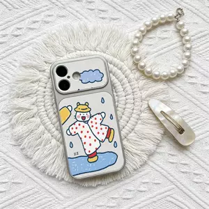 Rain Cub cho trường hợp iPhone 17pro iPhone 16/15/14pro chống rơi