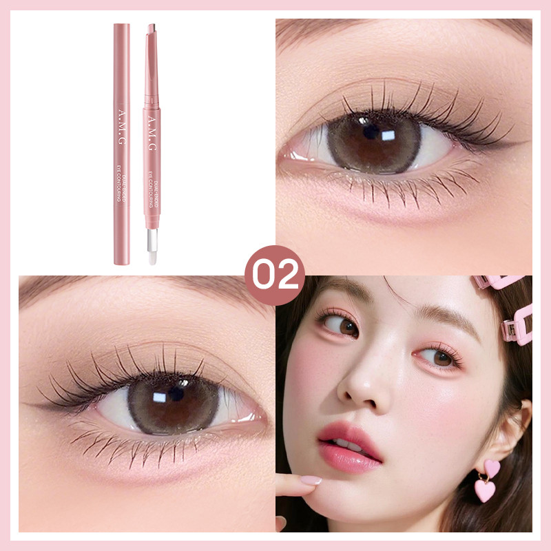 【Roshy】🍧Bút Vẽ Bọng Mắt 5D Che khuyết điểm, Tạo khối 3D - Hack mắt to tròn long lanh