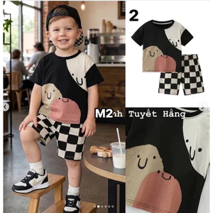 BỘ KID MALWEE BÉ TRAI HOẠT HÌNH NHIỀU MẪU