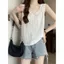Nơ áo yếm nữ mới lạ cho mùa xuân/hè, thiết kế oversize thoải mái